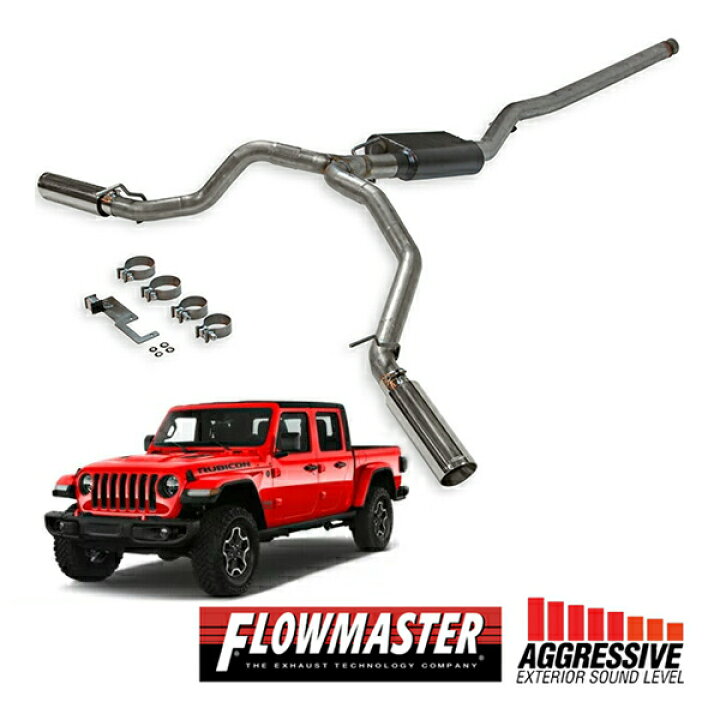 楽天市場】【Flowmaster 正規品】 American Thunder Cat-Back Exhaust 