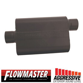 FLOW MASTER / フローマスター スーパー 44 マフラー #943047 Center in 3.00"/Offset out 3.00" - Aggresive Sound