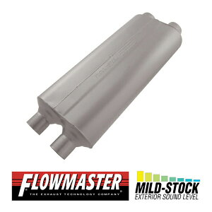 FLOW MASTER / t[}X^[ 70 }t[ #524704 Dual in 2.25"/Dual out 2.25" - Mild Sound