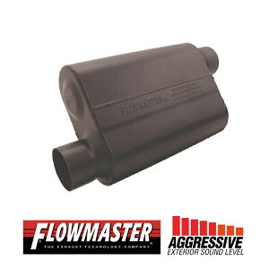 FLOW MASTER / t[}X^[ X[p[ 44 }t[ #943048 Offset in 3.00"/Offset out 3.00" - Aggresive Sound V{[/_bW/tH[h/GMC C1500/C2500/K1500/K2500/SSR/_R^/}X^O/[R
