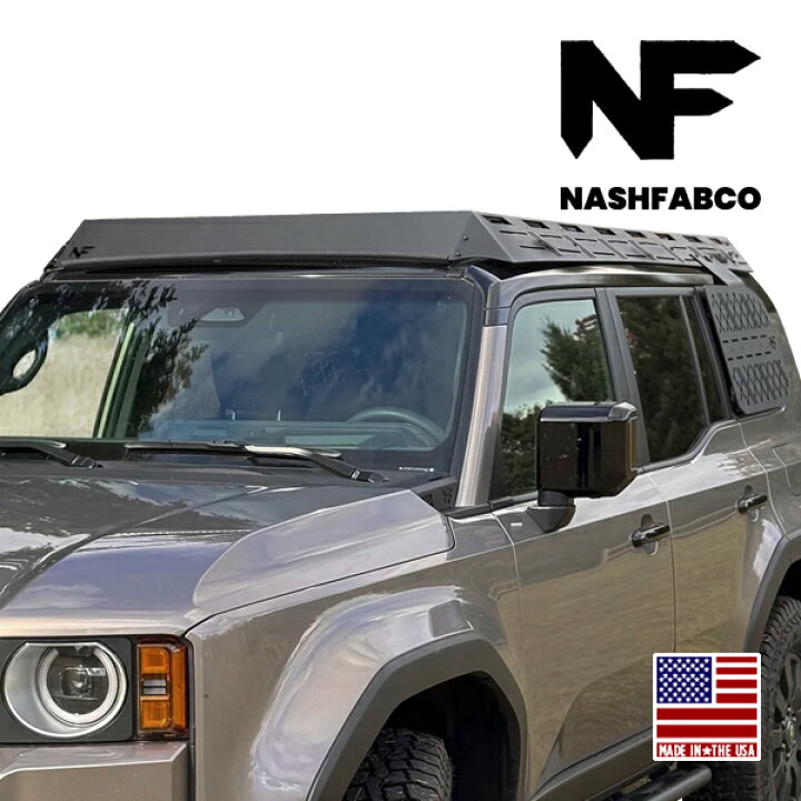 楽天市場】【NashFabCo 正規品】ルーフラック ルーフバスケット ルーフ 