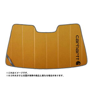 【CoverCraft 正規品】 専用設計 サンシェード ブロンズ 吸盤不要 折りたたみ式 BMW 5シリーズ セダン ツーリング E39 Carhartt カーハートコラボ仕様 カバークラフト [真夏もへたらない3層構造で