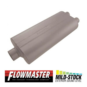 FLOW MASTER / t[}X^[ 70 }t[ #530722 Center in 3.00"/Dual out 2.25" - Mild Sound