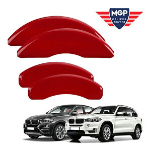 �yMGP ���K�i�z BMW X5 X6 F15 F16 ��p�݌v �u���[�L �L�����p�[�J�o�[ ���b�h ���S�Ȃ� �A���~�� 22226SCLCRD �t�����g ���A 1�䕪 �Z�b�g