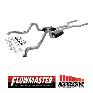 yFLOWMASTER KizAJT_[NXo[obNGL][XgVXe 64-67y GM A-Body V8 17202 t[}X^[