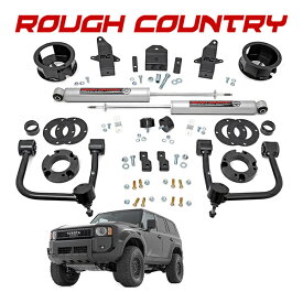 【楽天お買い物マラソン★エントリーでP10倍！】【ROUGH COUNTRY 正規品】リフトアップキット 3.5インチアップ ショックアブソーバー 交換パーツ一式 フロント リア 1台分 トヨタ ランドクルーザー 250 ランクル 250系