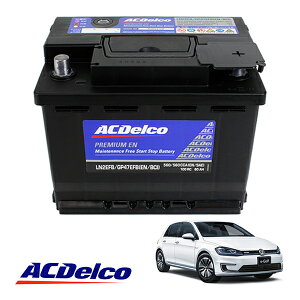 �yACDELCO ���K�i�z�o�b�e���[ LN2EFB �����e�i���X�t���[ �A�C�h�����O�X�g�b�v�Ή� 17-20y VW e-�S���t AU