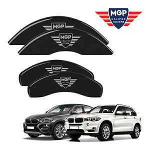 �yMGP ���K�i�z BMW X5 X6 F15 F16 ��p�݌v �u���[�L �L�����p�[�J�o�[ �u���b�N MGP���S �A���~�� 22226SMGPBK 1�䕪 �Z�b�g