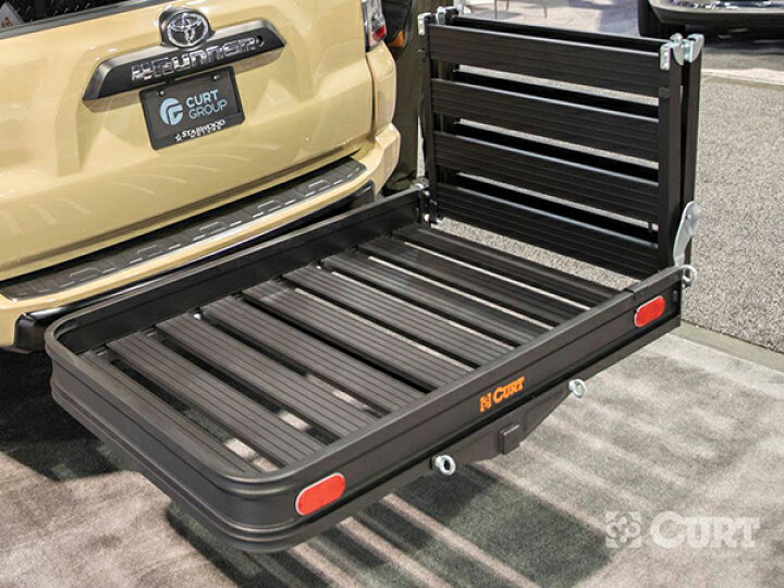 楽天市場】【正規品】CURT製 カート 折りたたみ式 スロープ付 カーゴ  