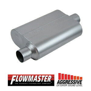 FLOW MASTER / t[}X^[ X[p[ 44 }t[ #842546 Offset in 2.50"/Center out 2.50" - Aggresive Sound V{[/_bW/tH[h/Y/g^ Rxbg/S10/`[W[/F-250/A}[_/^h/J