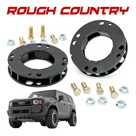 【楽天お買い物マラソン★エントリーでP10倍！】【ROUGH COUNTRY 正規品】リフトアップ レベリングキット フロント 1インチアップ ストラットエクステンション ハードウェア トヨタ ランドクルーザー 250 ランクル 250系