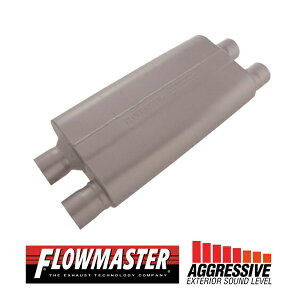 FLOW MASTER / t[}X^[ 80 }t[ #42582 Dual in 2.50"/Dual out 2.50" - Aggresive Sound V{[/|eBAbN J}/t@C[o[h
