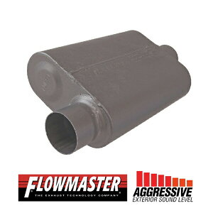 FLOW MASTER / t[}X^[ X[p[ 44 }t[ #843046 Offset in 3.00"/Center out 3.00" - Aggresive Sound tH[h F-250 X[p[f[eB[/F-350 X[p[f[eB[