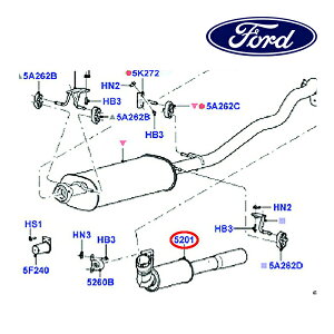 tH[h A GM][Xg pCv e[pCv 7L7Z-5201-BA 07-09y irQ[^[