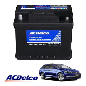 �yACDELCO ���K�i�z�o�b�e���[ LN2 �����e�i���X�t���[ 14-21y VW �S���t 7 ���@���A���g AU 1200