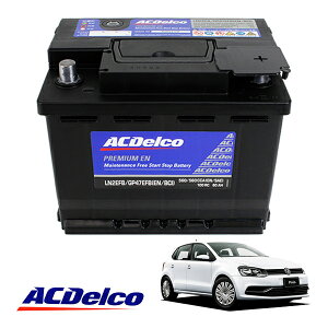 �yACDELCO ���K�i�z�o�b�e���[ LN2EFB �����e�i���X�t���[ �A�C�h�����O�X�g�b�v�Ή� 09-18y VW �|�� 6R