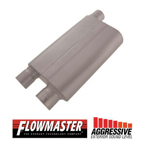 FLOW MASTER / t[}X^[ 80 Cross Flow}t[ #43083 Offset in 3.00"/Dual out 2.50" - Aggresive Sound V{[/|eBAbN J}/t@C[o[h