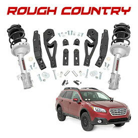 【楽天お買い物マラソン★エントリーでP10倍！】【ROUGH COUNTRY 正規品】リフトアップキット 2インチアップ 90631 ストラットエクステンション 交換パーツ一式 フロント リア 1台分 スバル レガシィ アウトバック BS系