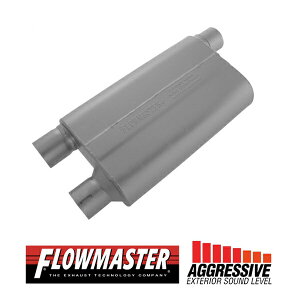 FLOW MASTER / t[}X^[ 80 }t[ 409S #842583 Offset in 2.50"/Dual out 2.50" - Aggresive Sound V{[/NCX[/|eBAbN J}/200/t@C[o[h