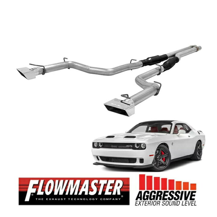 楽天市場】【FLOWMASTER 正規品】アウトローキャタバックエキゾースト 