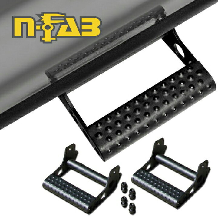 楽天市場】【N-FAB 正規品】サイドロックレール用 ステップ ブラック 2 