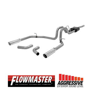 yFLOWMASTER KizAJT_[L^obNGL][XgVXe 98-03y F-150 4.6L/5.4L 2WD/4WD 817663 t[}X^[