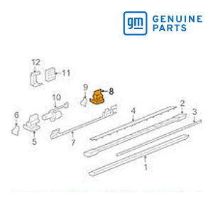 GM純正 サイドステップ ランニングボード ブラケット リア 右側 助手席側 RH 22778159 07-08y エスカレード/タホ/ユーコン