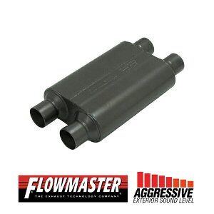 FLOW MASTER / t[}X^[ X[p[ 44 }t[ 409S #8425454 Dual in 2.50"/Dual out 2.50" - Aggresive Sound