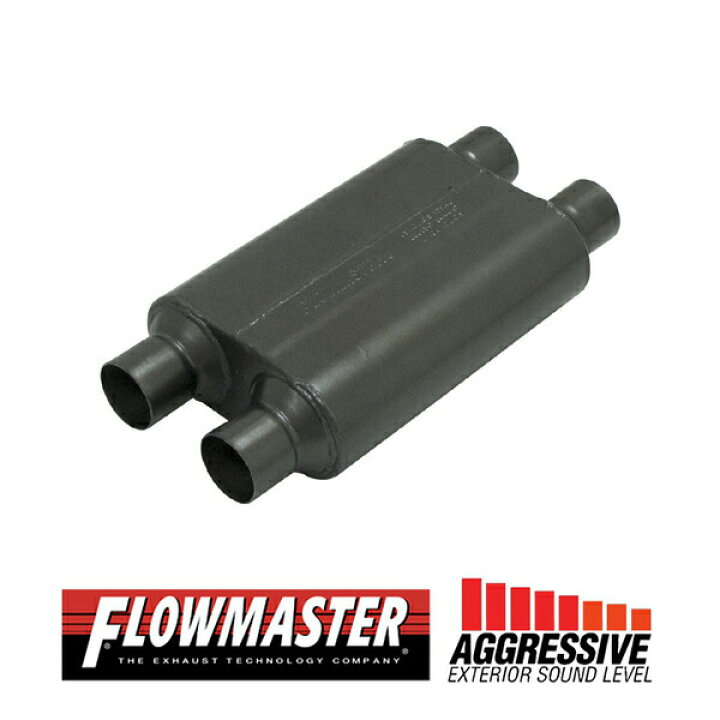 楽天市場】FLOW MASTER / フローマスター スーパー 44 マフラー 409S 