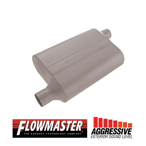 FLOW MASTER / t[}X^[ 40 f^ t[ }t[ #942043 Offset in 2.00"/Offset out 2.00" - Aggresive Sound V{[/tH[h/z_/}c_/|eBAbN J}/}X^O/g[X/AR[h/V
