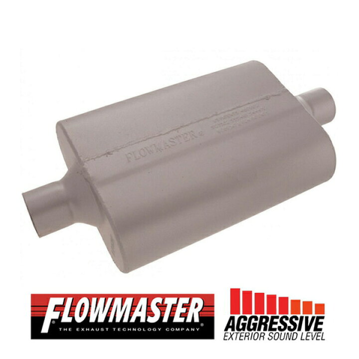 マフラー Flowmaster 942440 40シリーズDelta Flow Muffler Flowmaster 942440 40 Series Delta Flow Muffler 車用品 | geinsa.pe