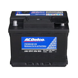 【ACDELCO 正規品】バッテリー LN2 メンテナンスフリー ルノー 09-22y カングー KW