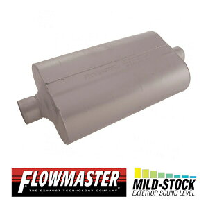 FLOW MASTER / t[}X^[ X[p[ 50 }t[ #52555 Center in 2.50"/Dual out 2.25" - Mild Sound GMC C1500/K1500