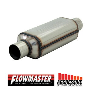FLOW MASTER / t[}X^[ X[p[ HP-2 }t[ #12512304 Center in 2.50"/Center out 2.50" - Aggresive Sound