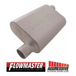 FLOW MASTER / t[}X^[ 40 f^ t[ }t[ #942443 Offset in 2.25"/Offset out 2.25" - Aggresive Sound V{[/NCX[/_bW/tH[h/|eBAbN J}/300/`W[/`[W