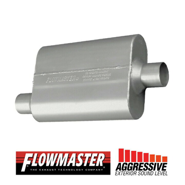 楽天市場】FLOW MASTER / フローマスター 40 マフラー #42441 Offset 