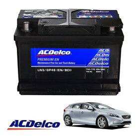 【ACDELCO 正規品】バッテリー LN3 メンテナンスフリー 13-15y ボルボ V40 MB