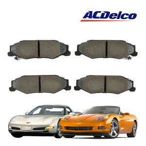�yACDELCO ���K�i�z�V�{���[ 97-04y �R���x�b�g C5 | 05-07y �R���x�b�g C6 | 08-13y �R���x�b�g C6 �W���u���[�L�ԗp ���A�u���[�L�p�b�h �v���t�F�b�V���i�� Gold �Z���~�b�N 17D732CHF1 1�䕪 ���E�Z�b�g