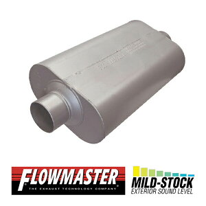FLOW MASTER / t[}X^[ X[p[ 50 }t[ #53055 Center in 3.00"/Center out 3.00" - Mild Sound V{[/tH[h/GMC C1500 To[o/F-150/F-250 X[p[f[eB[/F-350 X[p[f[eB[/C1500/