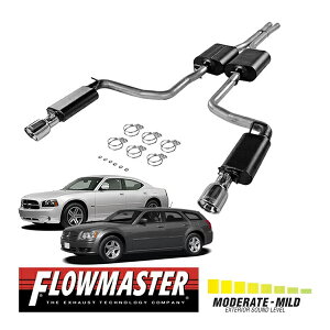�y�y�V���������}���\�����G���g���[��P10�{�I�z�yFLOWMASTER ���K�i�z�t�H�[�XII�L���^�o�b�N�G�L�]�[�X�g�V�X�e�� 05-10y �`���[�W���[ RT 300C?5.7L 05-08y �}�O�i�� RT 5.7L 17405