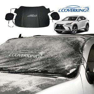 �yCOVERKING ���K�i�z��p�݌v �t�����g�K���X�J�o�[ �X�m�[�V�[���h �~���[�J�o�[�t �� �� �����h�~ �ԕ� �����΍� ���N�T�X NX300h 10�n �J�o�[�L���O