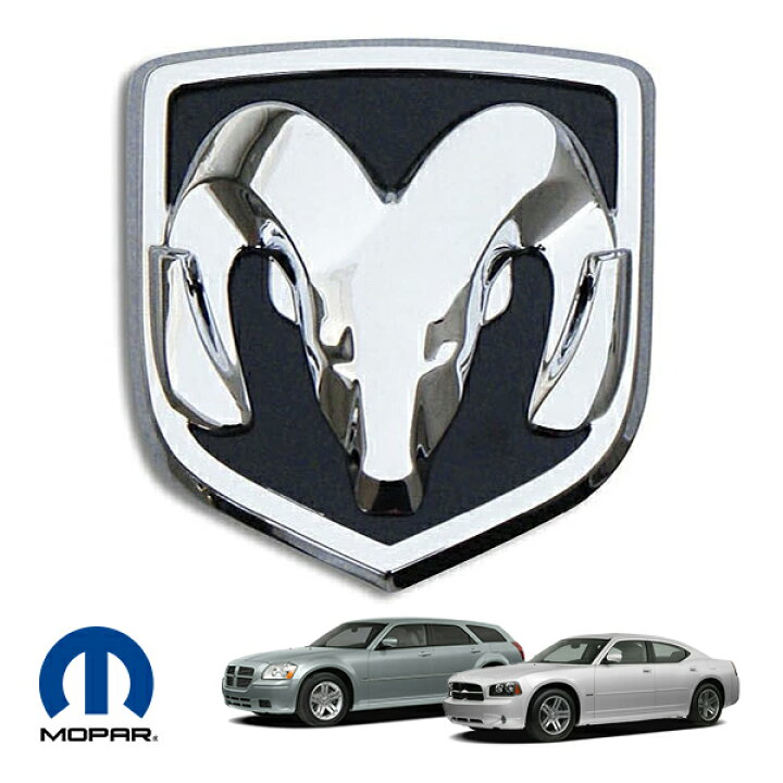 楽天市場】MOPAR純正エンブレム DODGEロゴ 5303576AC（ダッジ マグナム 