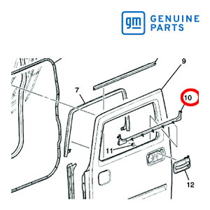 GM���� �t�����g�h�A �x���g���C�����[�� �����`�����l�� ���؂胂�[�� ���� �^�]�ȑ� LH 15101755 03-09y �n�}�[ H2