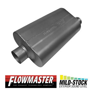 FLOW MASTER / t[}X^[ X[p[ 50 }t[ 409S #853057 Center in 3.00"/Offset out 3.00" - Mild Sound V{[/_bW/GMC Ao`/Ao` 1500/Vo[h 1500/To[o 1500/^z/_R^/VG