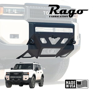 【Rago Fabrication 正規品】センターマウントウィンチ フロントバンパー F7703622001NA パウダーコート仕上げ Ragoロゴ入 スチール製 トヨタ ランドクルーザー 250 ランクル 250系 ラゴ・ファブリケー