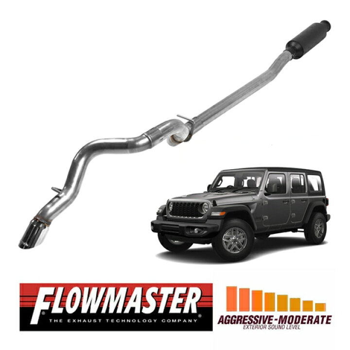 楽天市場】【FLOWMASTER 正規品】アウトローキャタバックエキゾースト 