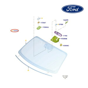 �yFORD/�t�H�[�h�����i�z �t�����g �K���X �E�B���h�V�[���h 15y- �}�X�^���O FR3Z6303100J