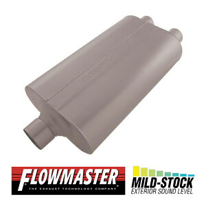 FLOW MASTER / t[}X^[ X[p[ 50 }t[ #525552 Center in 2.50"/Dual out 2.25" - Mild Sound GMC C1500/K1500