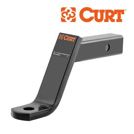 【楽天お買い物マラソン★エントリーでP10倍！】【CURT 正規品】 トレーラーヒッチ用 ヒッチボールマウント 2インチ角 45070 クラス3 4インチライズ 約100mm 6インチドロップ 約150mm 最大牽引能力 約3400kg