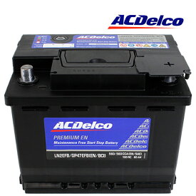 【ACDELCO 正規品】バッテリー LN2EFB メンテナンスフリー アイドリングストップ対応 フィアット 13y- パンダ 139